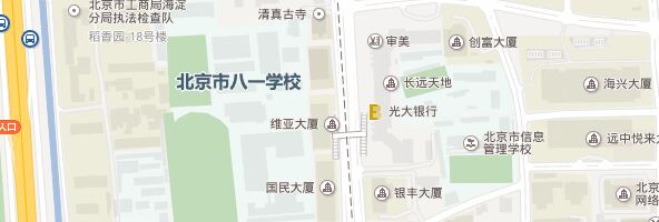 大厦简略地图